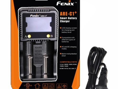 Fenix ARE-C1+ Plus smart digital display home in-car battery charger  with US charging cable Online