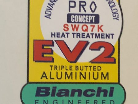 Bianchi EV2 frame decal on Sale