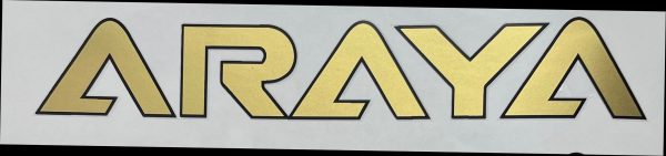 Araya Downtube decal For Sale