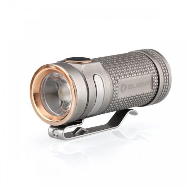 Titanium Limited Edition Olight S mini 550 Lumen CREE LED Flashlight (Bead Blasted Finish) EDC For Cheap