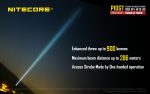 NITECORE P10GT 900 Lumen high intensity CREE LED tactical Strobe Ready Flashlight Fashion