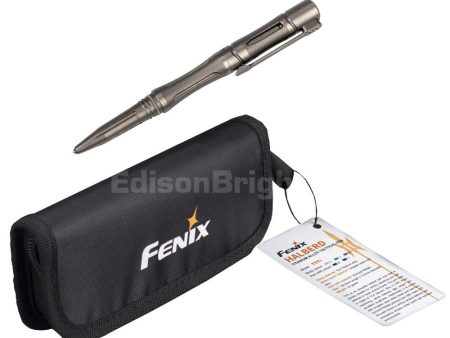 Fenix T5Ti Tactical Pen body, made of TC4 titanium alloy and finished in CNC machining with Germany Schmidt P950M pressurized refill Fashion