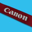 Genuine Canon Royal Red SLR Camera Strap Cheap