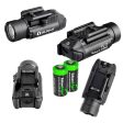 EdisonBright Olight PL2 (PL-2) Valkyrie 1200 lumen LED pistol light with 2 X CR123A lithium batteies bundle Sale