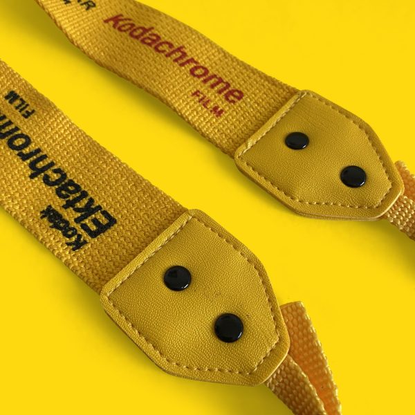 Kodak Ektachrome Yellow SLR Camera Strap on Sale