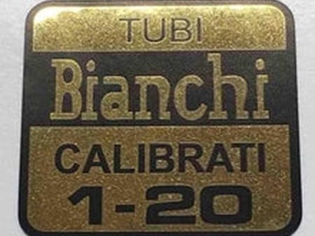 Bianchi Tubi 1-20 Decal Fashion