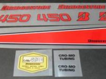 Bridgestone 450 decal set For Cheap