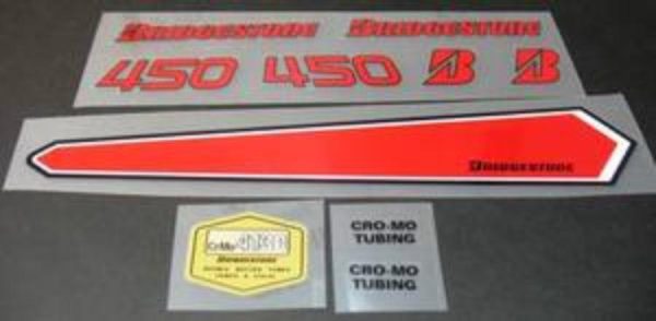 Bridgestone 450 decal set For Cheap