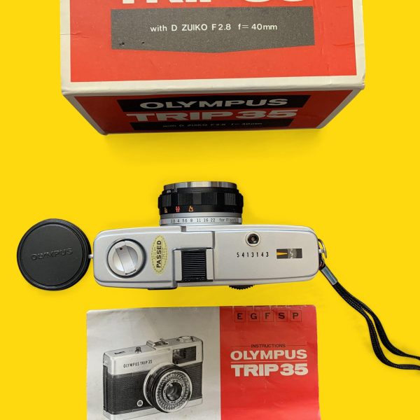 Olympus Trip 35 Film Camera with Original Box Cheap