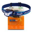 New Fenix HL26R 450 Lumens CREE LED rechargeable runners headlamp with On-Board battery Pack Supply