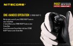 NITECORE P10GT 900 Lumen high intensity CREE LED tactical Strobe Ready Flashlight Fashion