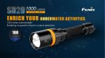 Fenix SD20 1000 Lumen CREE LED 100 meter submersible Diving Flashlig Cheap