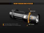 Brand New Fenix FD45 FOCUS 900 Lumens CREE LED Searchlight Flashlight powered by 4X AA Batteries. For Discount