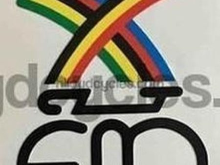 MERCKX.  Eddie Merckx head decal. Fashion