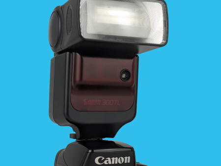 Canon 300TL Speedlite External Flash Unit for 35mm Film Camera Sale