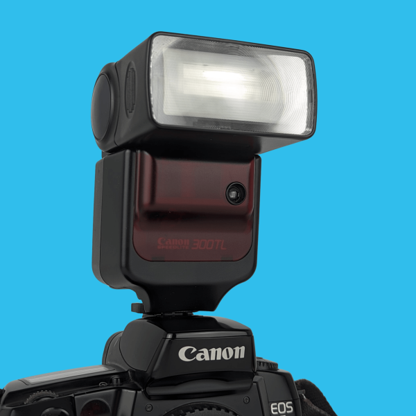 Canon 300TL Speedlite External Flash Unit for 35mm Film Camera Sale