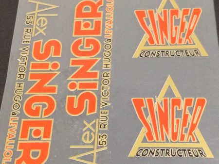 Alex Singer decal set Online