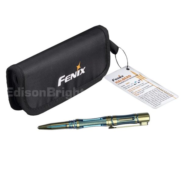 Fenix T5Ti Tactical Pen body, made of TC4 titanium alloy and finished in CNC machining with Germany Schmidt P950M pressurized refill Fashion