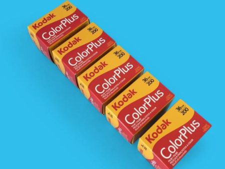 Kodak ColorPlus 200 35mm Film (Set of 5) Fashion