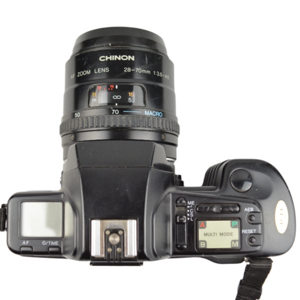 Chinon CP-9AF with Chinon 28-70mm f3.5 Zoom Lens Online now