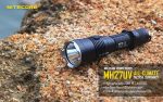 Nitecore Multitask Hybrid MH27UV USB Rechargeable 1000 lumens LED Flashlight w  Red, Blue, and UltraViolet Light uses 1x 18650 or 2x CR123A batteries. Online now