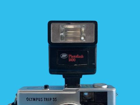 Photoflash 1400 External Flash Unit for 35mm Film Camera Online Sale