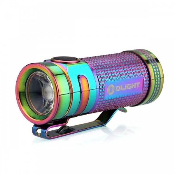 Limited Edition Titanium Olight Smini 550 Lumens LED Flashlight S mini rainbow Discount