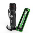 Nebo Redline RC 6392 dock rechargeable 320 lumen LED flashlight with EdisonBright USB reading light bundle on Sale