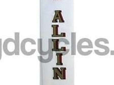 ALLIN seat tube decal. Fashion