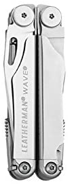 Leatherman Wave 830037 stainless-steel finish Multi-tool with leather sheath Fashion