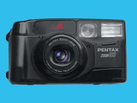 Pentax Zoom 90 35mm Film Camera Point and Shoot Cheap