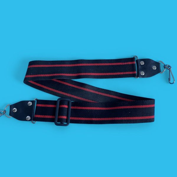 Vintage Red & Black SLR Camera Strap Fashion