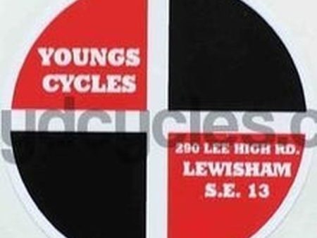 YOUNGS (Lewisham) head decal. Online Hot Sale