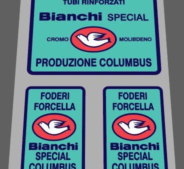 Bianchi special tubing decals Cheap