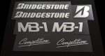 Bridgestone MB-1 decal set For Cheap