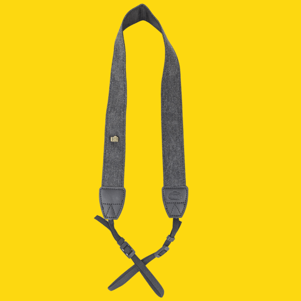 Brand New Tweed Grey SLR Camera Strap Cheap