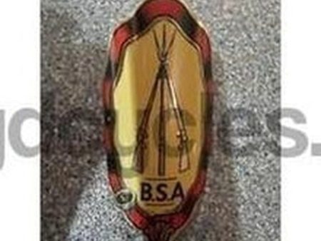 BSA printed metal badge. NOS Online now