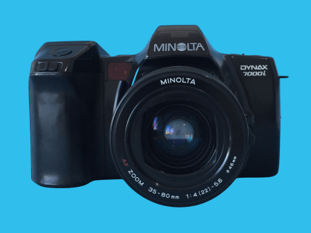 Minolta Maxxum 7000i Automatic SLR 35mm Film Camera with Minolta AF 35mm-105mm Zoom Lens Online