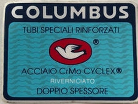 Columbus Doppio Spessore Decal NOS Online Hot Sale