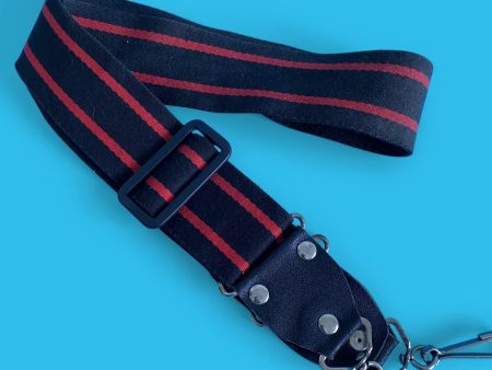 Vintage Red & Black SLR Camera Strap Fashion