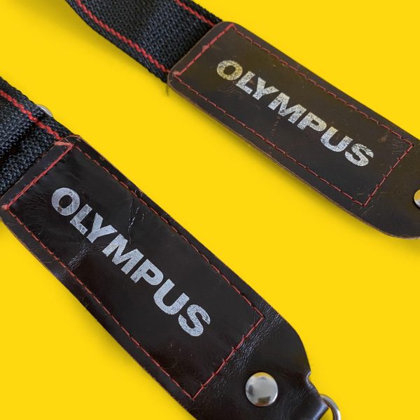 Genuine Olympus Black & Red SLR Camera Strap Discount