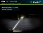 Olight M1X Striker Cree XM-L2 1000 Lumen tactical LED Flashlight with EdisonBright brand holster bundle Hot on Sale