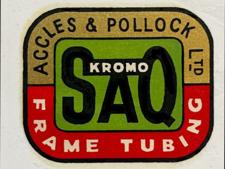 ACCLES & POLLOCK  Kromo SAQ  tubing transfer. Discount