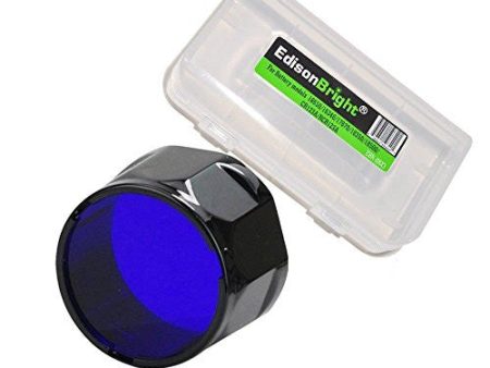 Fenix Filter Adapter, Blue AOF-S-BLUE with EdisonBright BBX3 Battery Case for UC40, PD35, PD12, UC35 Online Hot Sale