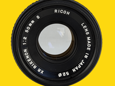 Ricoh XR Rikenon 50mm f 2 Camera Lens For Discount