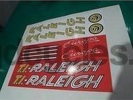 Raleigh  Europa  decal set for 1982-1983 frames. For Cheap