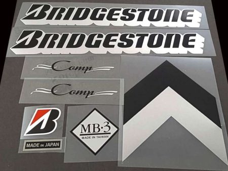 Bridgestone Comp Decal set Online now