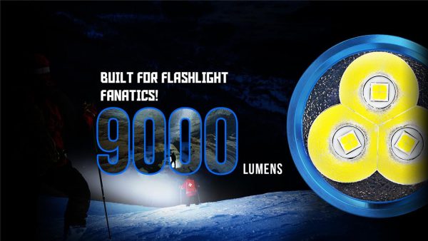 Brand New Olight X7 Marauder CREE LED 9000 Lumens Flashlight searchlight with Holster Online