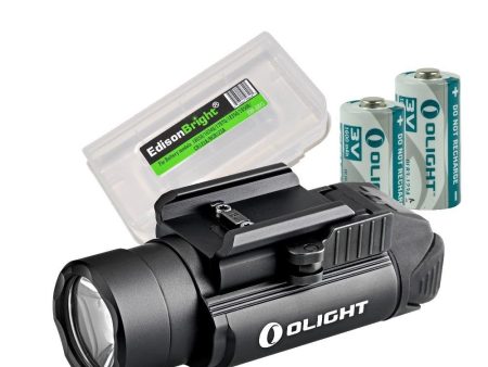 EdisonBright Olight PL-2 (PL2) 1200 Lumen LED Weapon Pistol Light Battery Carry case Bundle Online Hot Sale