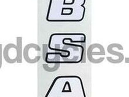 BSA modern seat tube decal. Cheap